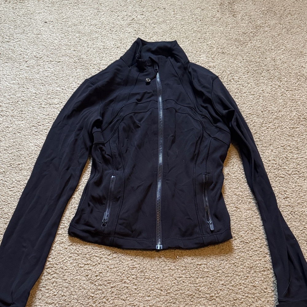 lululemon athletica Black Define Cropped Jacket